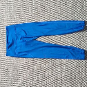 Blue Under Armour compression leggings